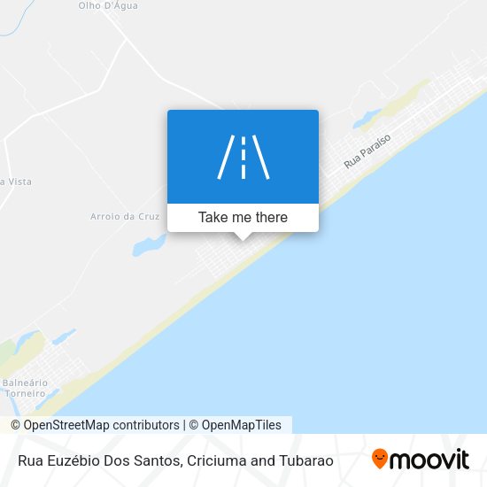 Rua Euzébio Dos Santos map