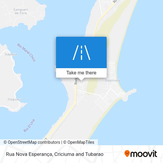Rua Nova Esperança map