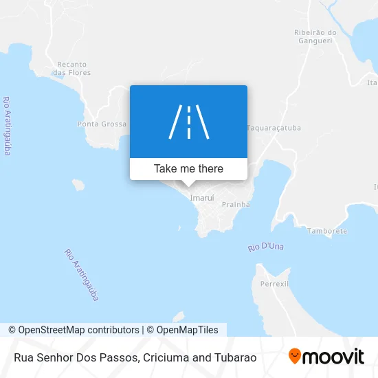 Rua Senhor Dos Passos map
