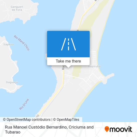 Rua Manoel Custódio Bernardino map