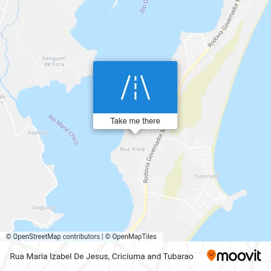 Rua Maria Izabel De Jesus map