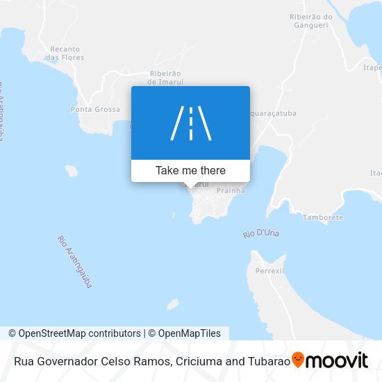 Rua Governador Celso Ramos map