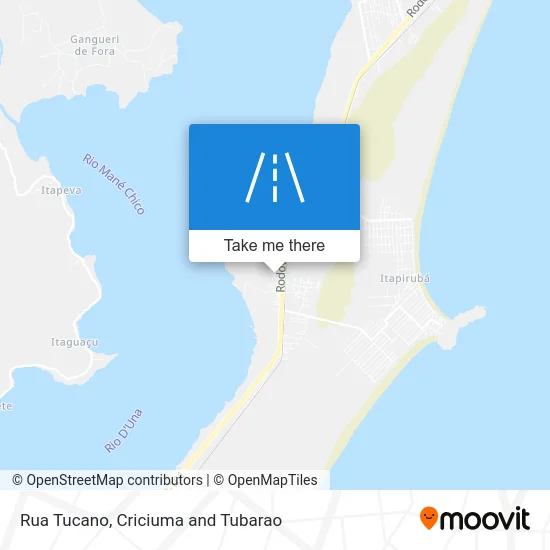 Rua Tucano map
