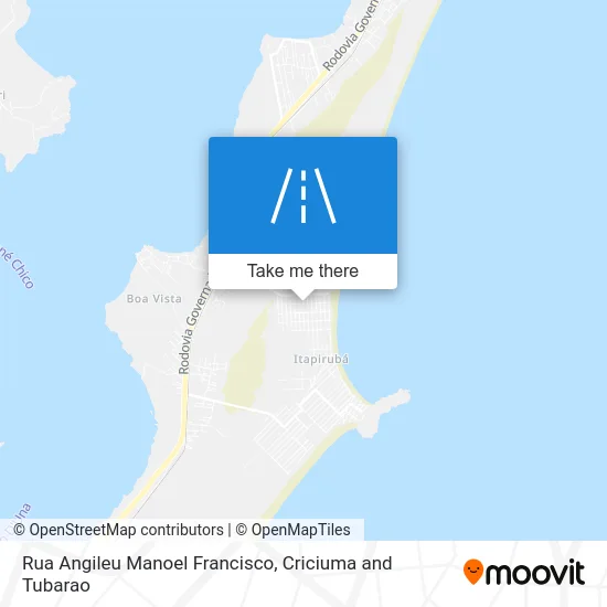 Rua Angileu Manoel Francisco map