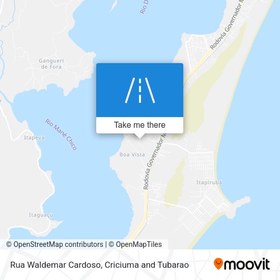 Rua Waldemar Cardoso map