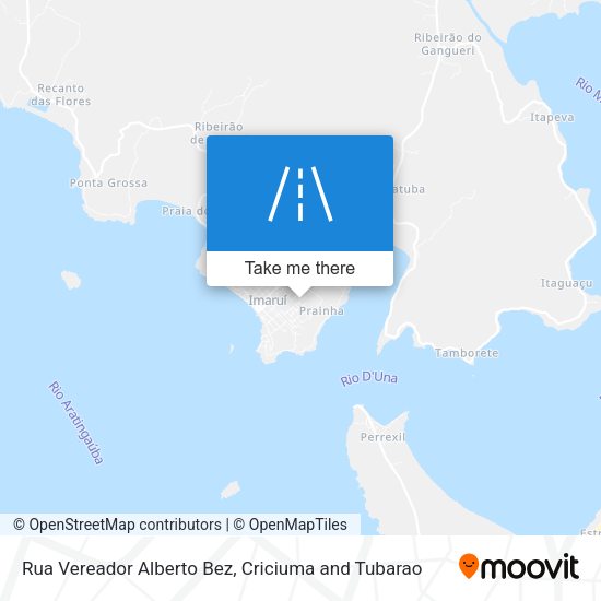 Rua Vereador Alberto Bez map