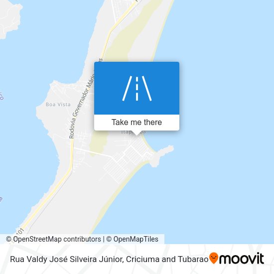Rua Valdy José Silveira Júnior map