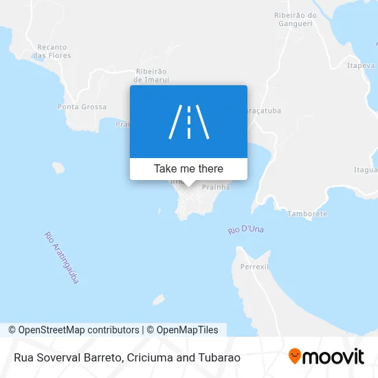 Rua Soverval Barreto map