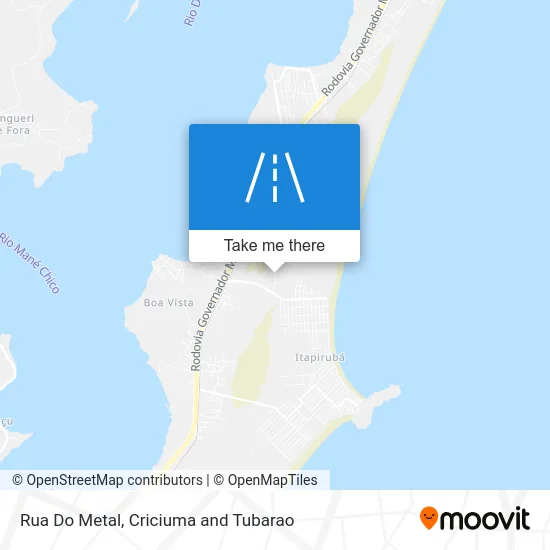 Rua Do Metal map