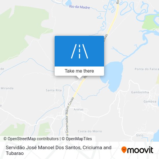 Servidão José Manoel Dos Santos map