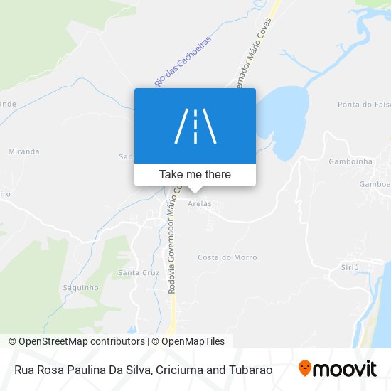 Rua Rosa Paulina Da Silva map