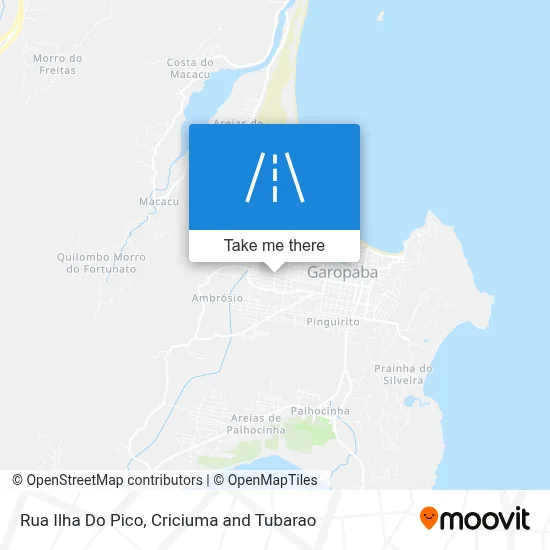 Rua Ilha Do Pico map