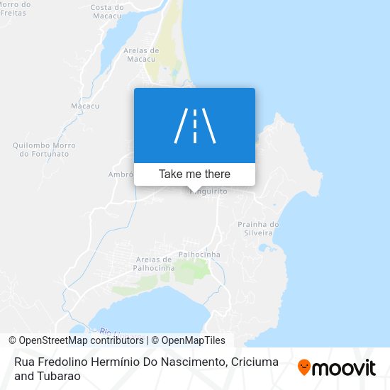 Rua Fredolino Hermínio Do Nascimento map