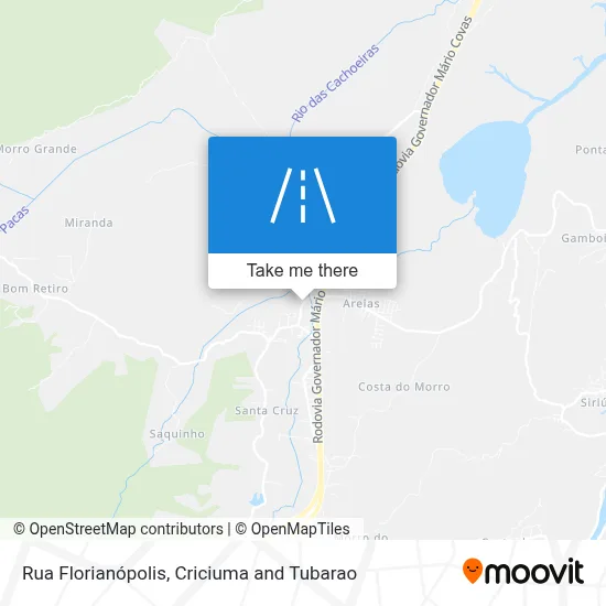 Rua Florianópolis map