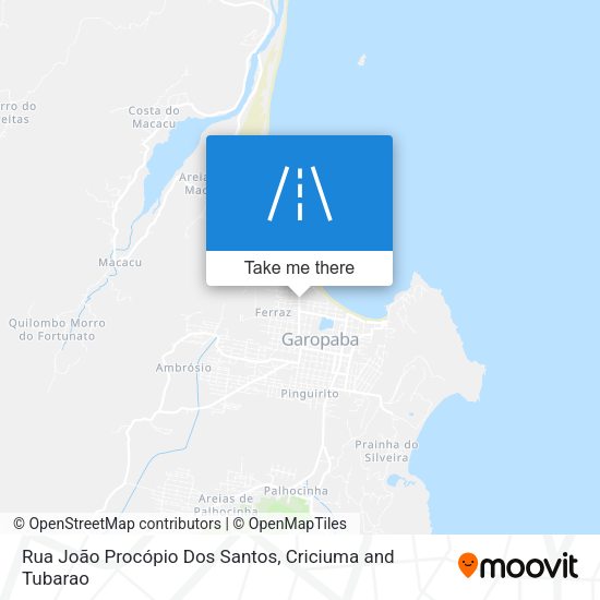 Rua João Procópio Dos Santos map