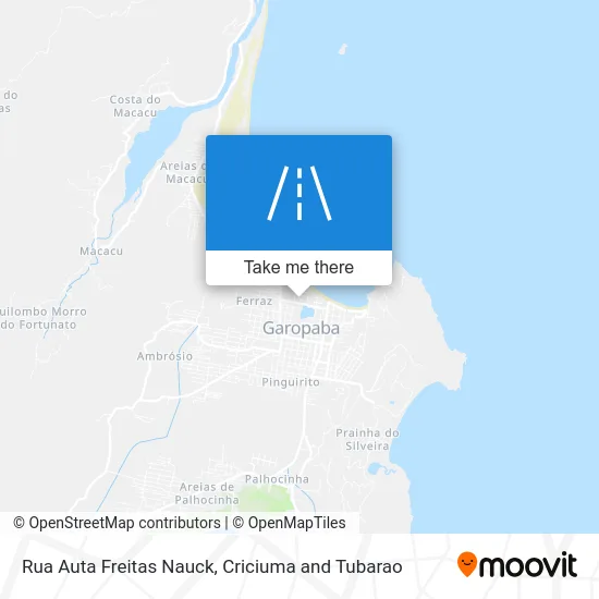 Rua Auta Freitas Nauck map