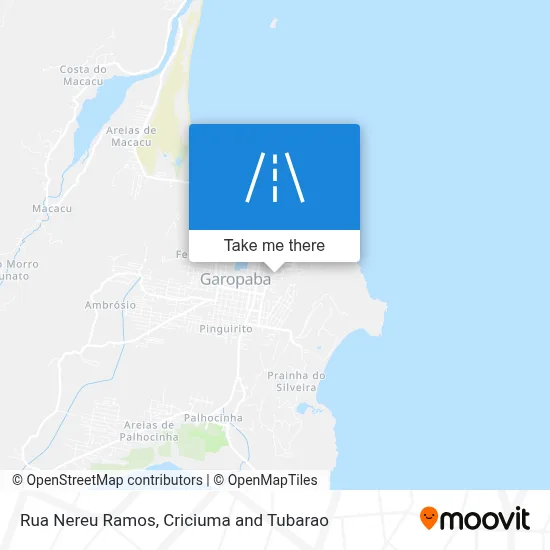 Rua Nereu Ramos map