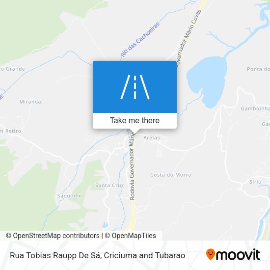 Rua Tobias Raupp De Sá map