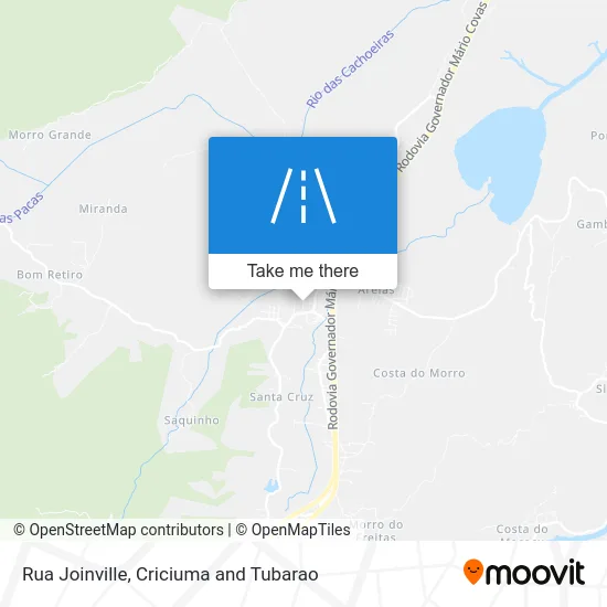 Rua Joinville map