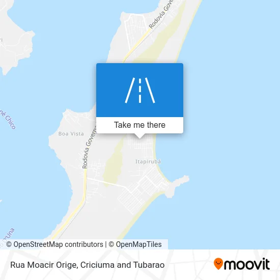 Rua Moacir Orige map