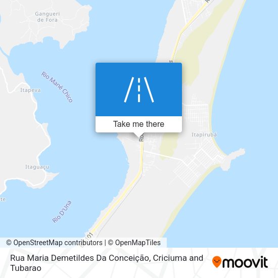 Rua Maria Demetildes Da Conceição map
