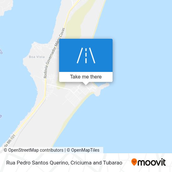 Rua Pedro Santos Querino map
