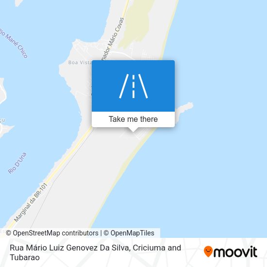 Rua Mário Luiz Genovez Da Silva map
