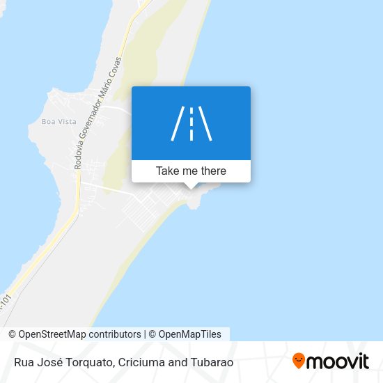 Rua José Torquato map