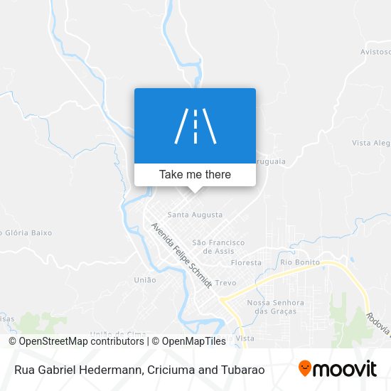 Rua Gabriel Hedermann map