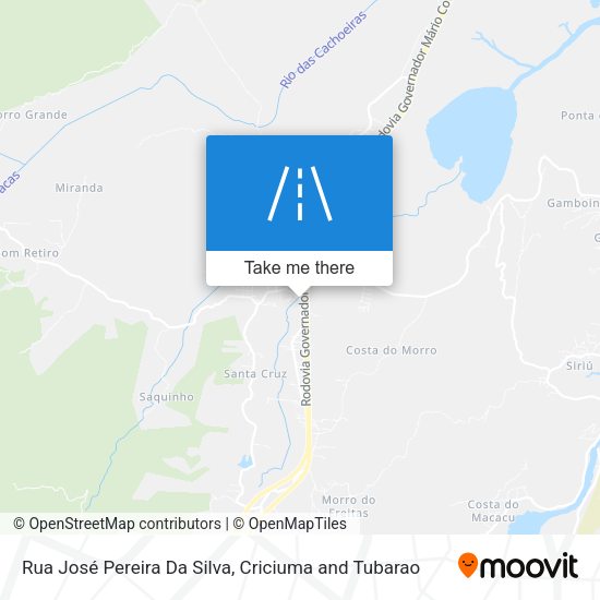 Rua José Pereira Da Silva map