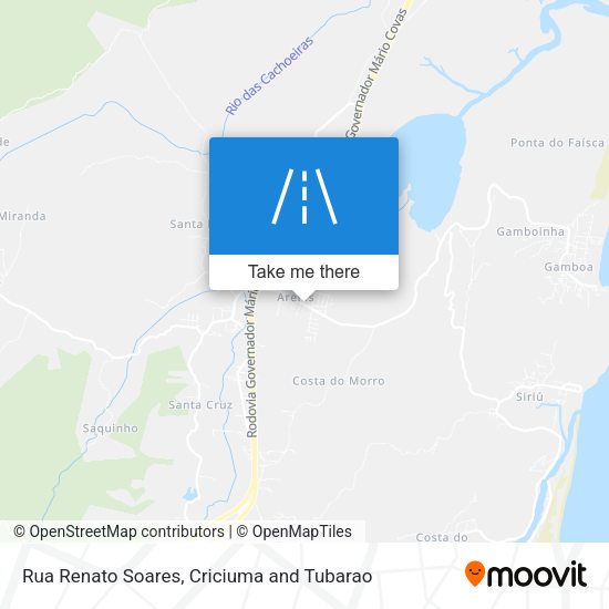 Rua Renato Soares map