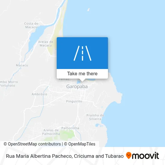 Rua Maria Albertina Pacheco map