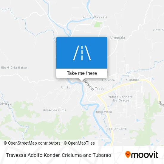 Travessa Adolfo Konder map