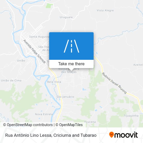 Rua Antônio Lino Lessa map