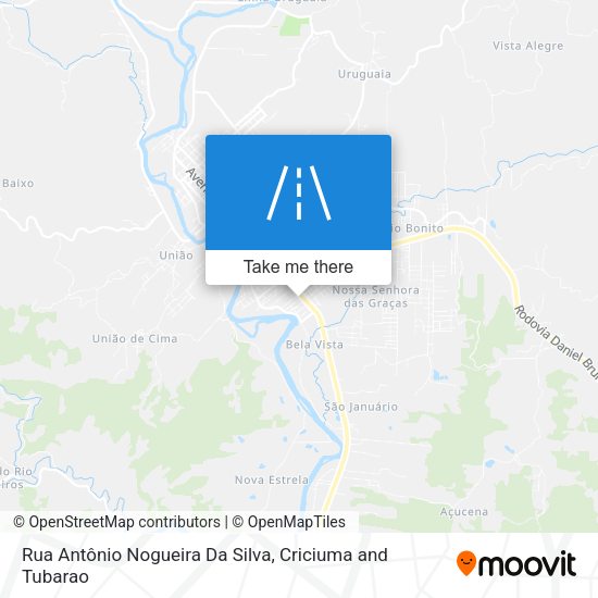 Rua Antônio Nogueira Da Silva map