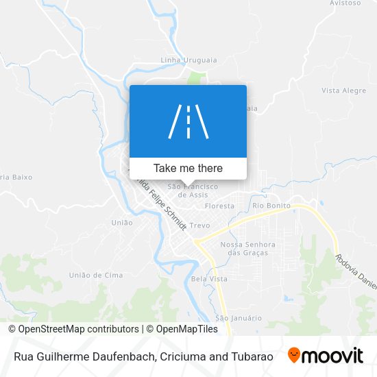 Rua Guilherme Daufenbach map