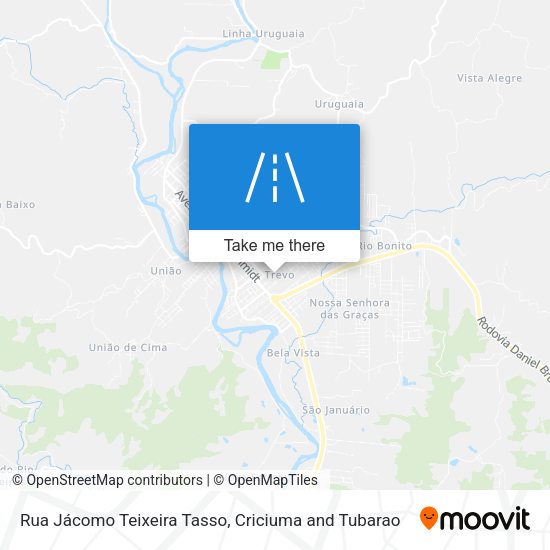 Rua Jácomo Teixeira Tasso map