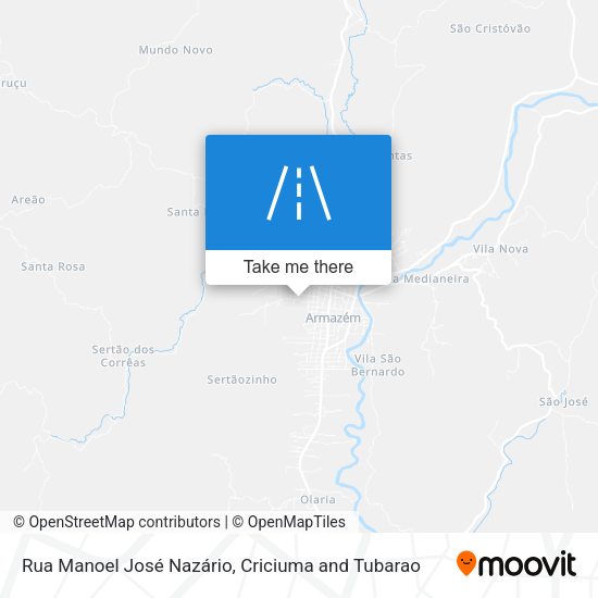 Rua Manoel José Nazário map