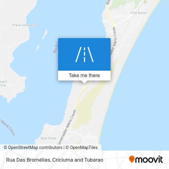 Rua Das Bromélias map