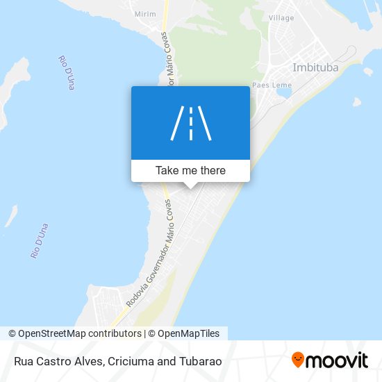 Rua Castro Alves map