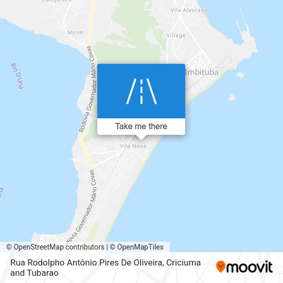 Rua Rodolpho Antônio Pires De Oliveira map