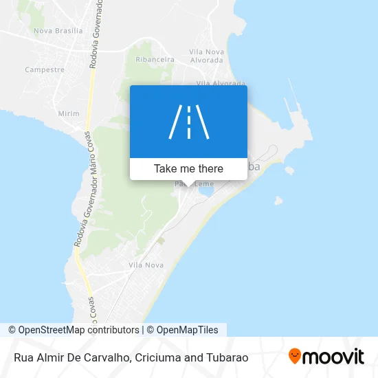 Rua Almir De Carvalho map