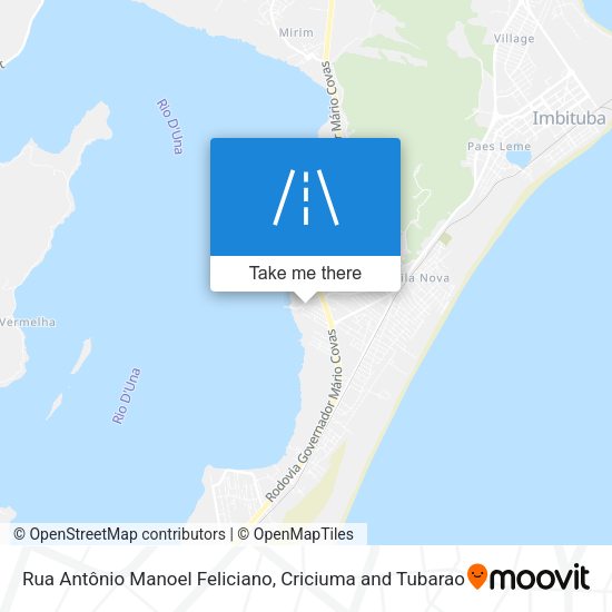 Rua Antônio Manoel Feliciano map
