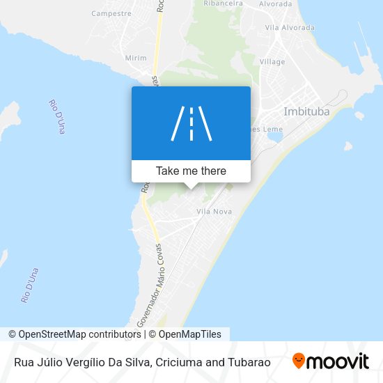 Rua Júlio Vergílio Da Silva map