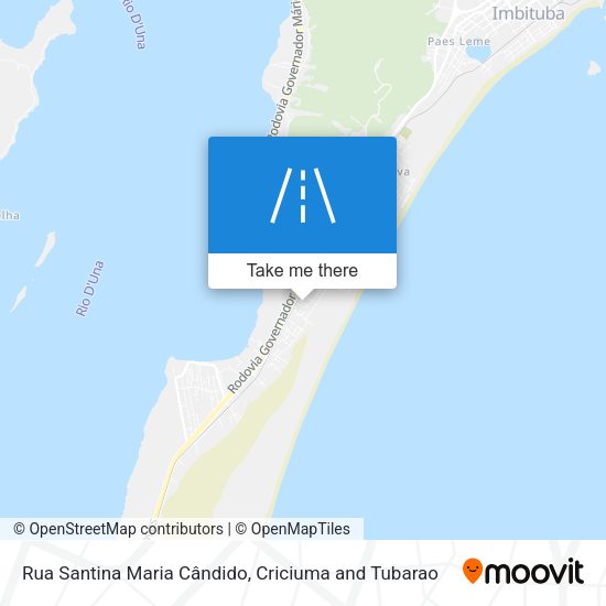 Rua Santina Maria Cândido map