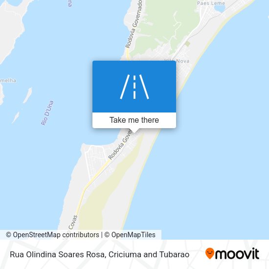 Rua Olindina Soares Rosa map