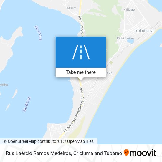 Rua Laércio Ramos Medeiros map