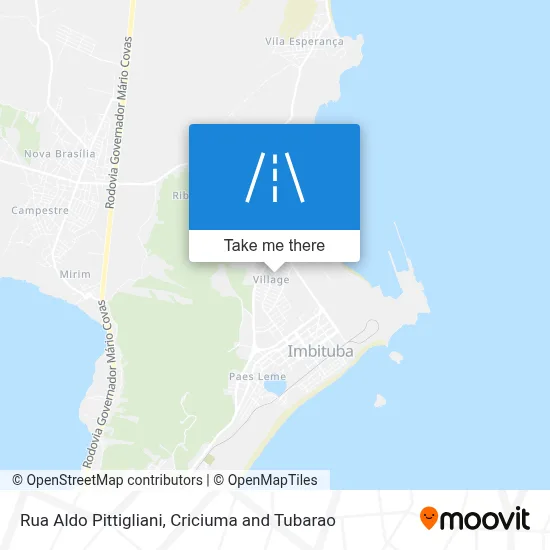 Rua Aldo Pittigliani map