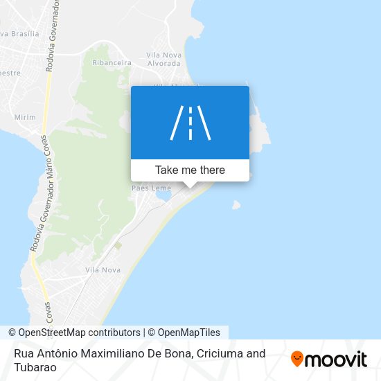 Rua Antônio Maximiliano De Bona map