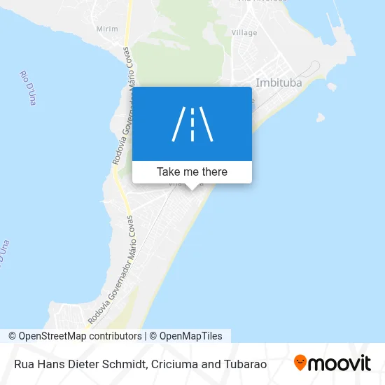 Rua Hans Dieter Schmidt map